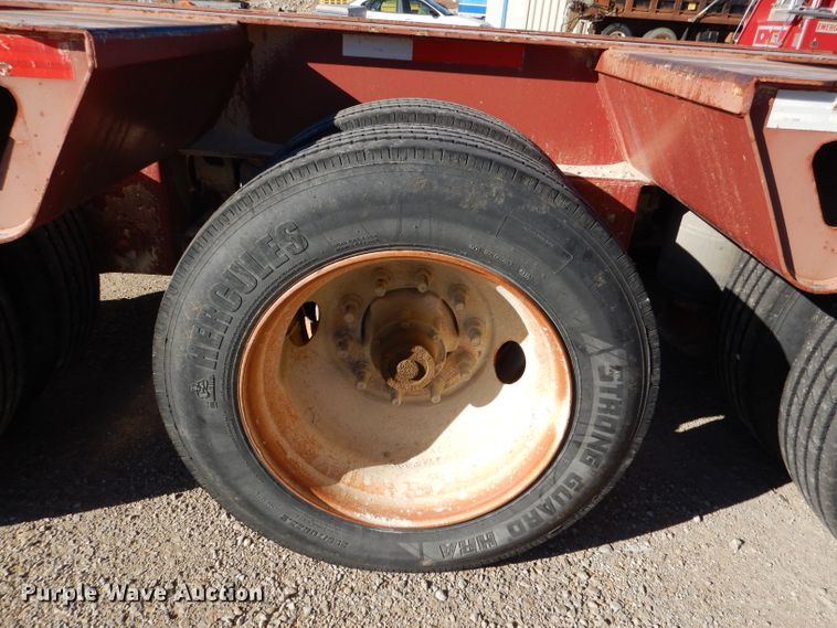 image for item DN5363 2009 Trail King TK110FG513  lowboy equipment trailer