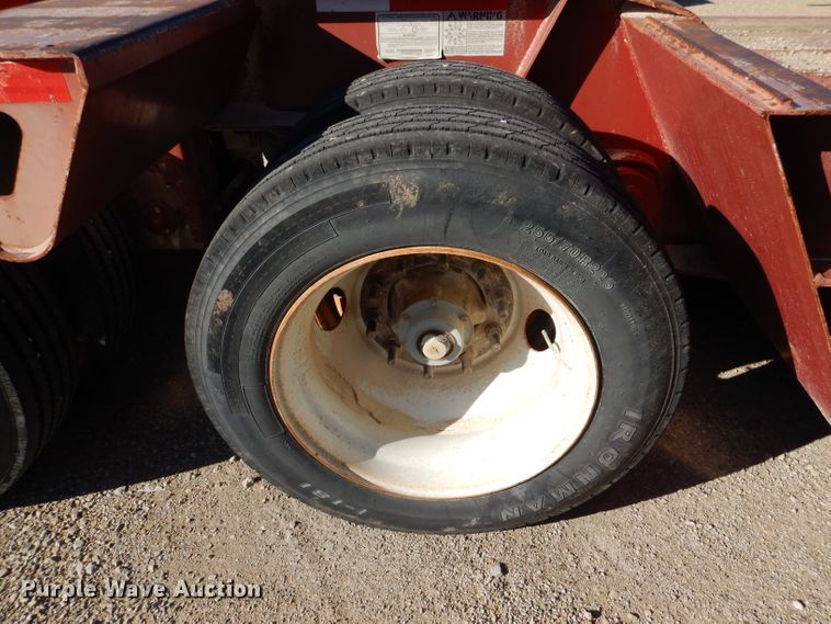 image for item DN5363 2009 Trail King TK110FG513  lowboy equipment trailer