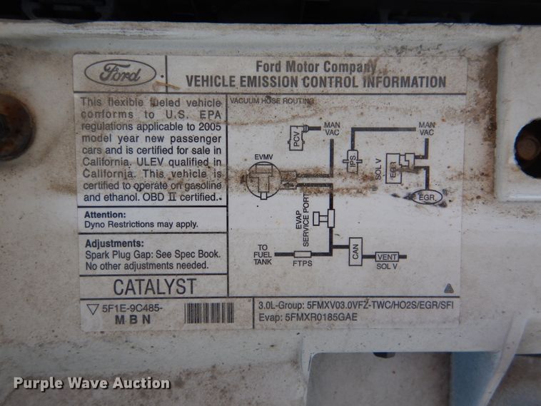 image for item DN5365 2005 Ford Taurus SE
