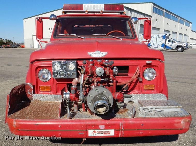 image for item DN5366 1968 Chevrolet C50  fire truck