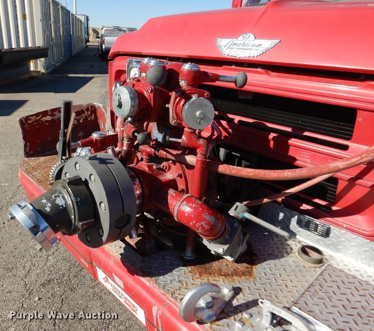 image for item DN5366 1968 Chevrolet C50  fire truck