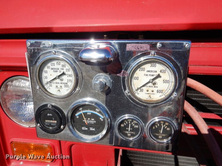 image for item DN5366 1968 Chevrolet C50  fire truck