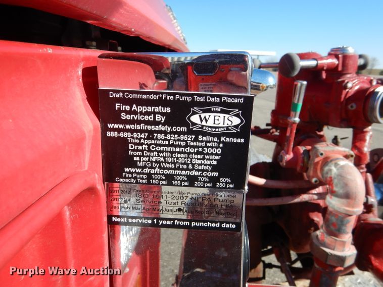 image for item DN5366 1968 Chevrolet C50  fire truck