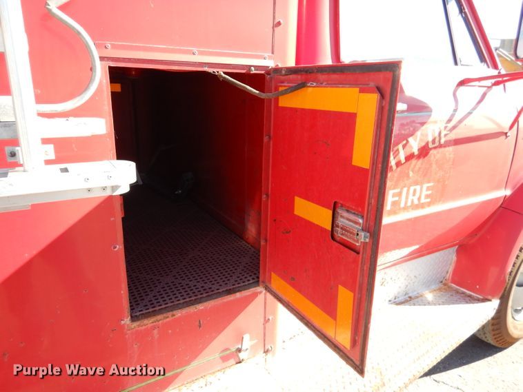 image for item DN5366 1968 Chevrolet C50  fire truck