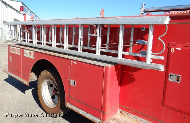 image for item DN5366 1968 Chevrolet C50  fire truck