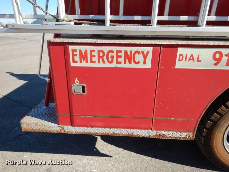 image for item DN5366 1968 Chevrolet C50  fire truck