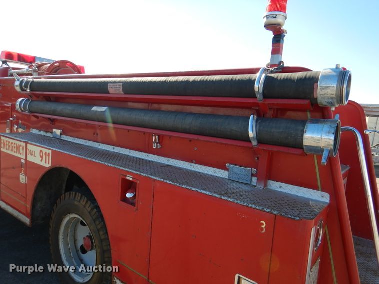 image for item DN5366 1968 Chevrolet C50  fire truck