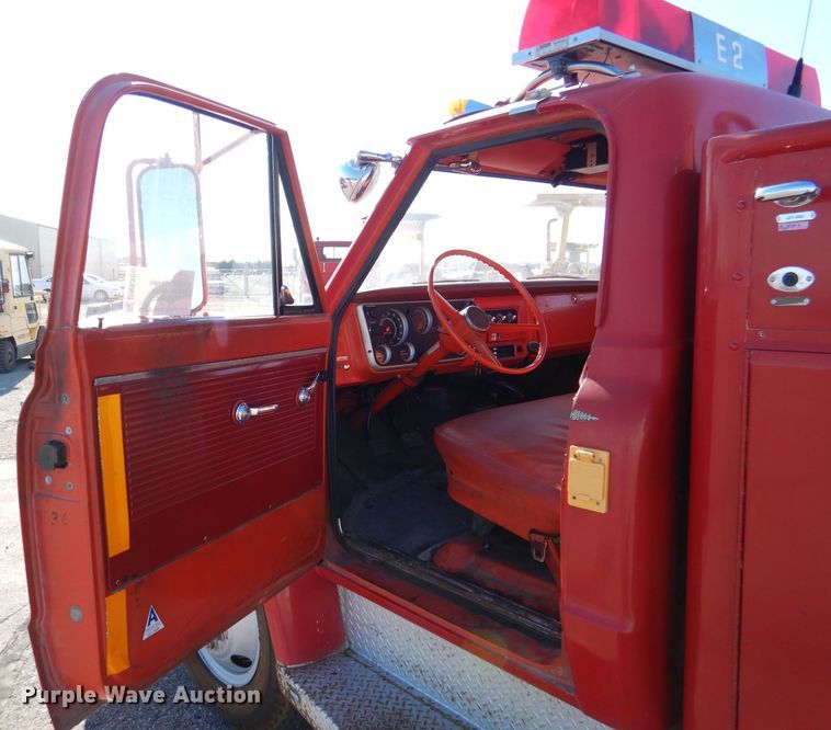 image for item DN5366 1968 Chevrolet C50  fire truck