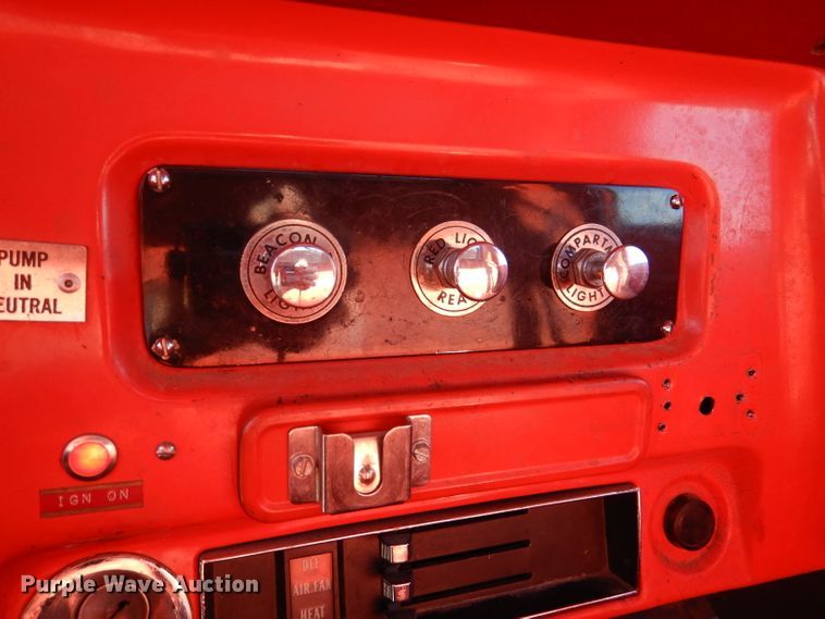image for item DN5366 1968 Chevrolet C50  fire truck