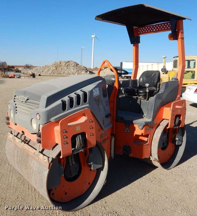 image for item DN5367 2008 Hamm HD14VV  double drum roller