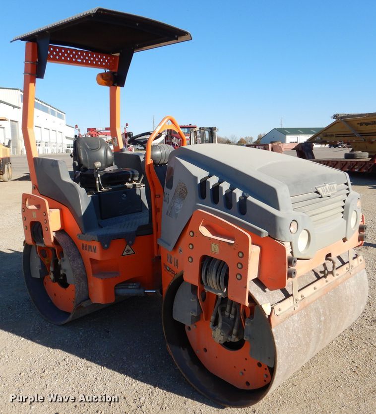 image for item DN5367 2008 Hamm HD14VV  double drum roller