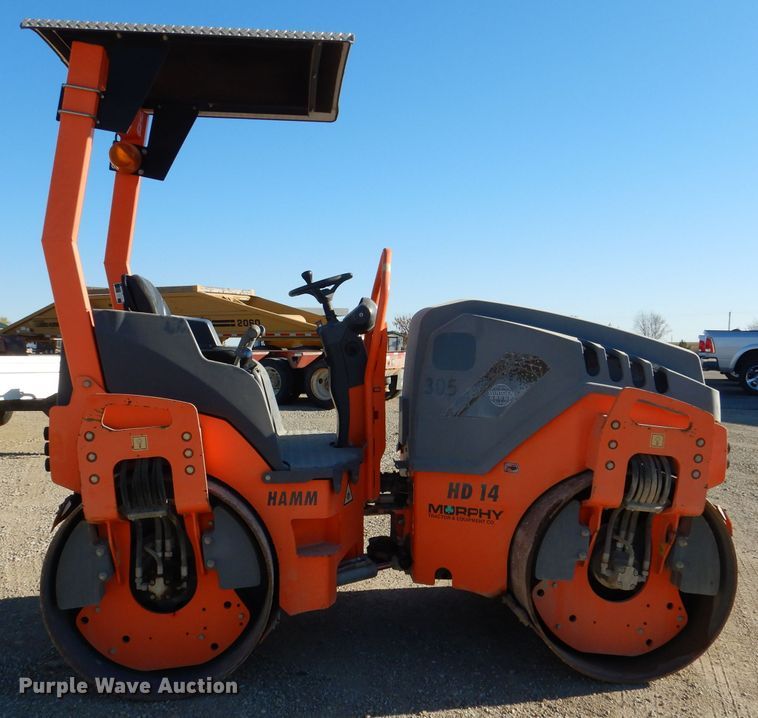 image for item DN5367 2008 Hamm HD14VV  double drum roller
