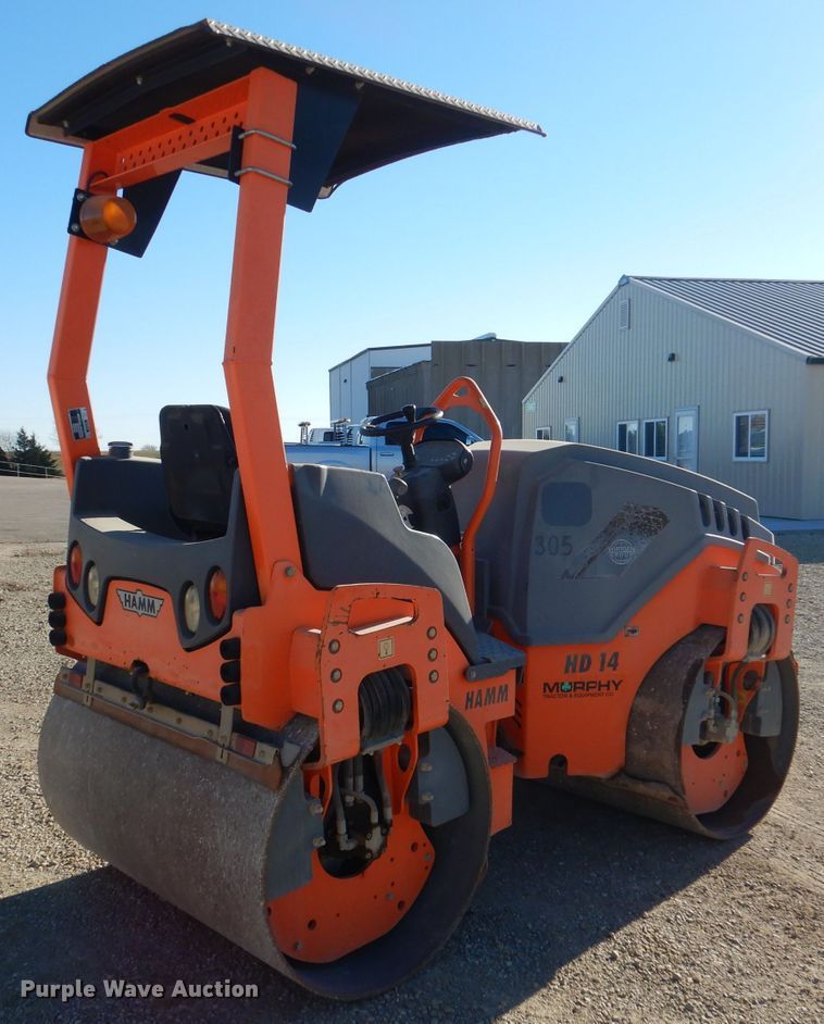 image for item DN5367 2008 Hamm HD14VV  double drum roller