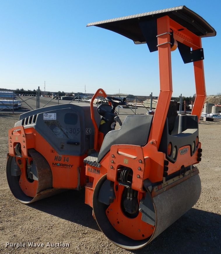 image for item DN5367 2008 Hamm HD14VV  double drum roller
