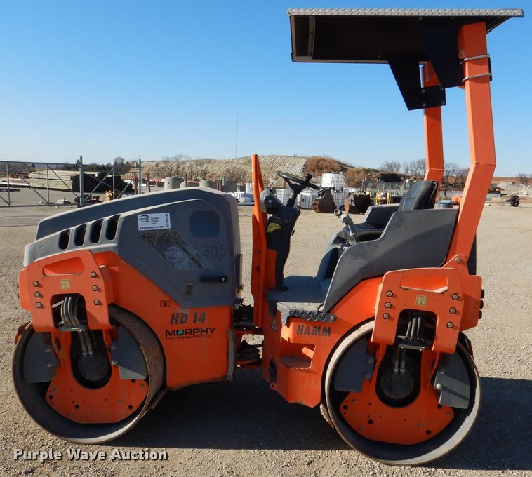 image for item DN5367 2008 Hamm HD14VV  double drum roller