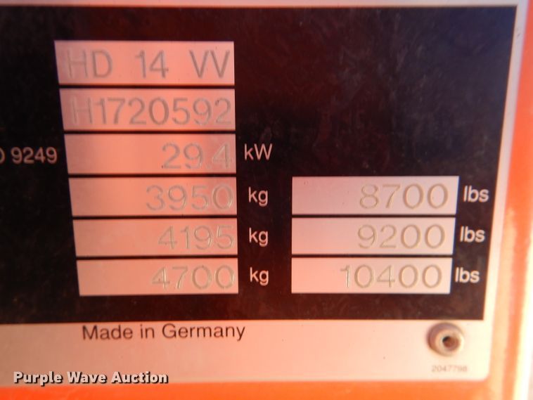 image for item DN5367 2008 Hamm HD14VV  double drum roller