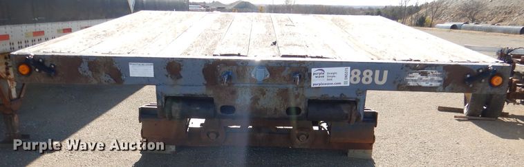 image for item DN5375 2007 Talbert T3-DW35-SPG-T1  lowboy equipment trailer