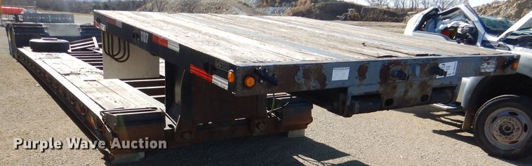 image for item DN5375 2007 Talbert T3-DW35-SPG-T1  lowboy equipment trailer