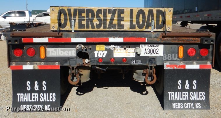 image for item DN5375 2007 Talbert T3-DW35-SPG-T1  lowboy equipment trailer