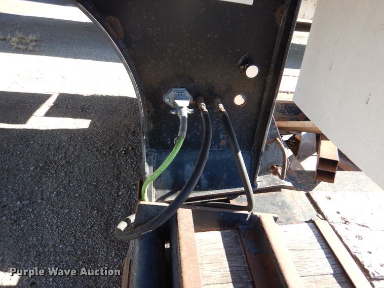 image for item DN5375 2007 Talbert T3-DW35-SPG-T1  lowboy equipment trailer