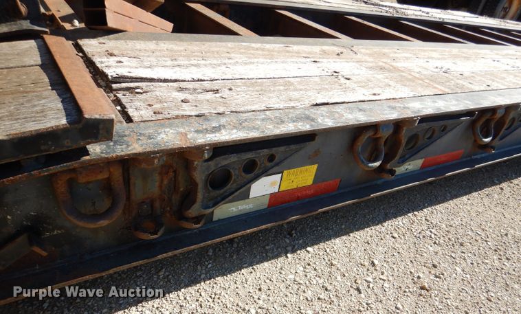 image for item DN5375 2007 Talbert T3-DW35-SPG-T1  lowboy equipment trailer