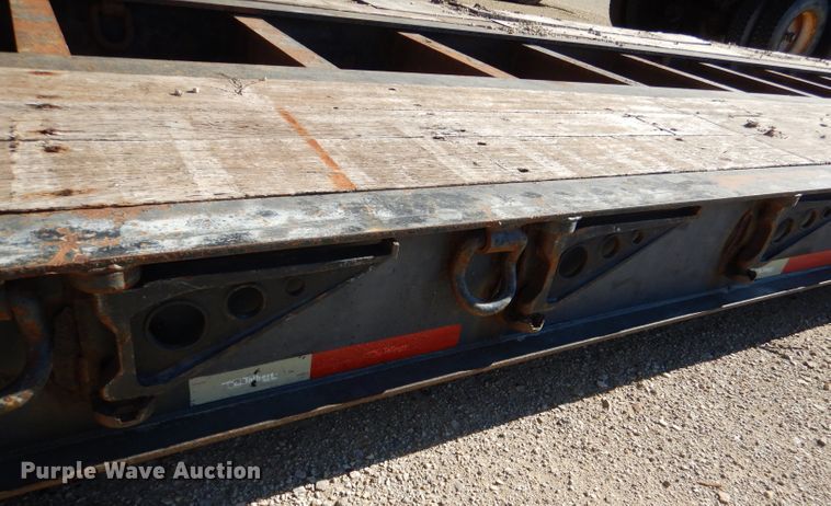 image for item DN5375 2007 Talbert T3-DW35-SPG-T1  lowboy equipment trailer