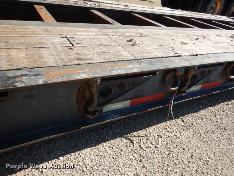 image for item DN5375 2007 Talbert T3-DW35-SPG-T1  lowboy equipment trailer