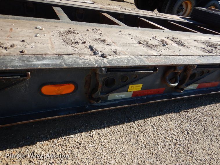 image for item DN5375 2007 Talbert T3-DW35-SPG-T1  lowboy equipment trailer