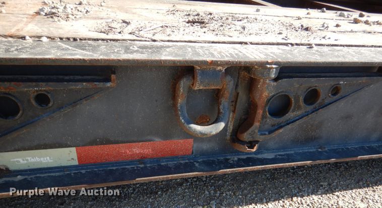 image for item DN5375 2007 Talbert T3-DW35-SPG-T1  lowboy equipment trailer