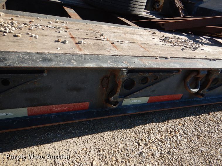 image for item DN5375 2007 Talbert T3-DW35-SPG-T1  lowboy equipment trailer