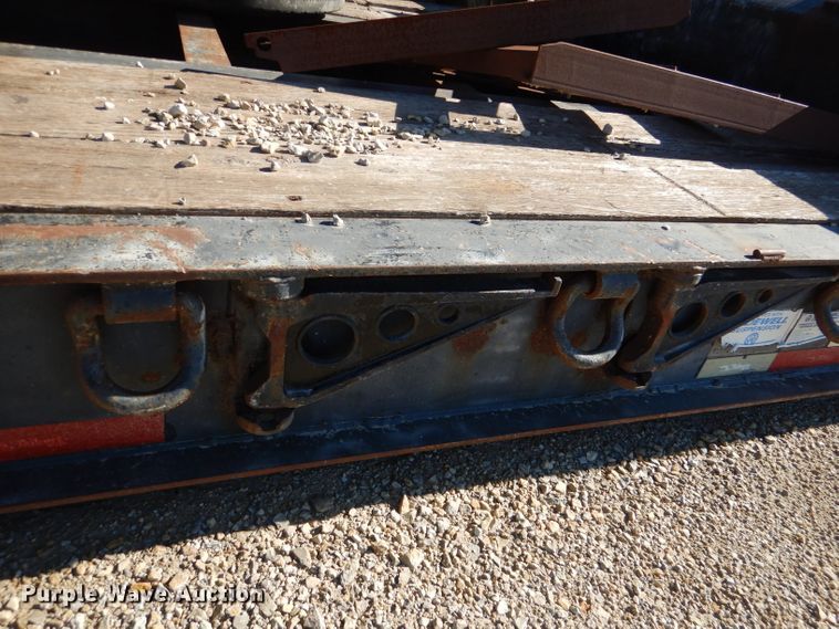 image for item DN5375 2007 Talbert T3-DW35-SPG-T1  lowboy equipment trailer