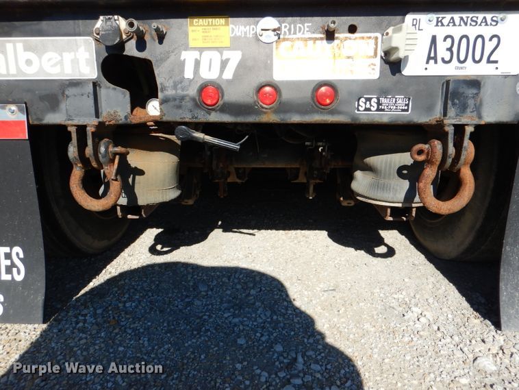 image for item DN5375 2007 Talbert T3-DW35-SPG-T1  lowboy equipment trailer