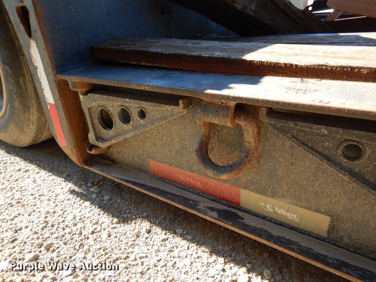 image for item DN5375 2007 Talbert T3-DW35-SPG-T1  lowboy equipment trailer