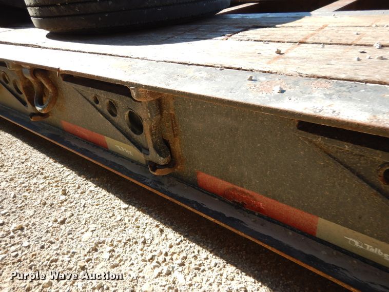 image for item DN5375 2007 Talbert T3-DW35-SPG-T1  lowboy equipment trailer