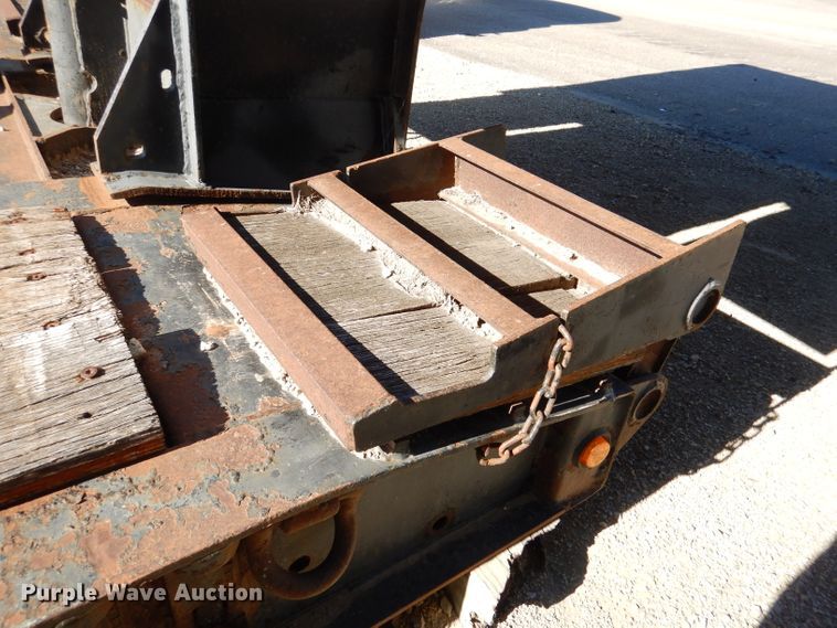image for item DN5375 2007 Talbert T3-DW35-SPG-T1  lowboy equipment trailer