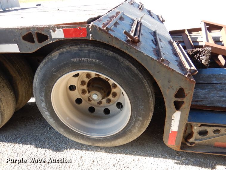 image for item DN5375 2007 Talbert T3-DW35-SPG-T1  lowboy equipment trailer