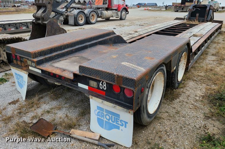 image for item DN5725 2000 Talbert TDW-35SA-HRG-1-T1  lowboy equipment trailer