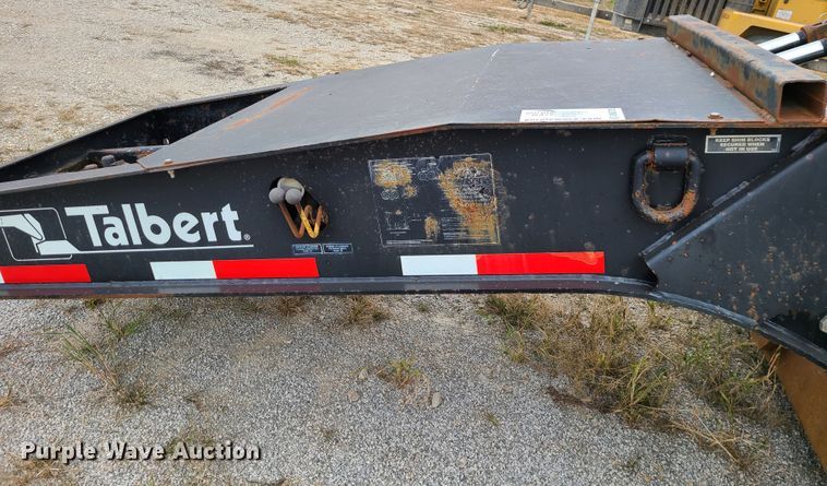 image for item DN5725 2000 Talbert TDW-35SA-HRG-1-T1  lowboy equipment trailer