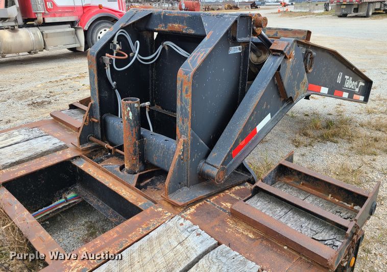 image for item DN5725 2000 Talbert TDW-35SA-HRG-1-T1  lowboy equipment trailer