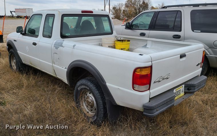 image for item DN5736 1999 Ford Ranger  SuperCab pickup truck