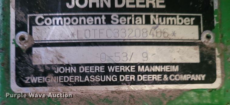 image for item FC9080 1998 John Deere 6410  tractor