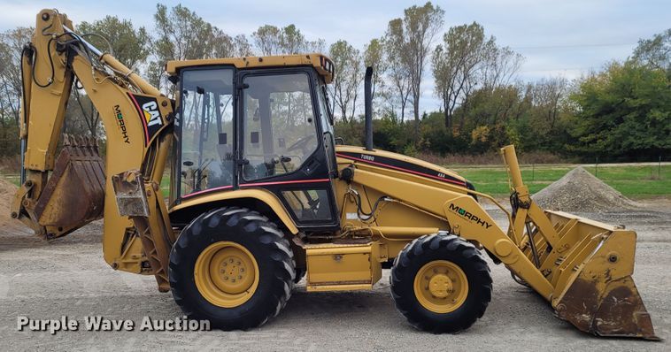 image for item FC9083 1998 Caterpillar 416C  backhoe
