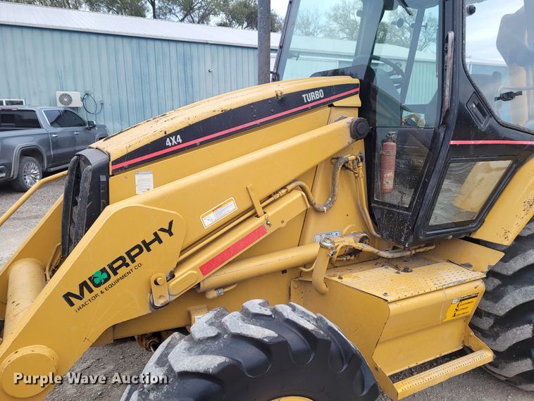 image for item FC9083 1998 Caterpillar 416C  backhoe