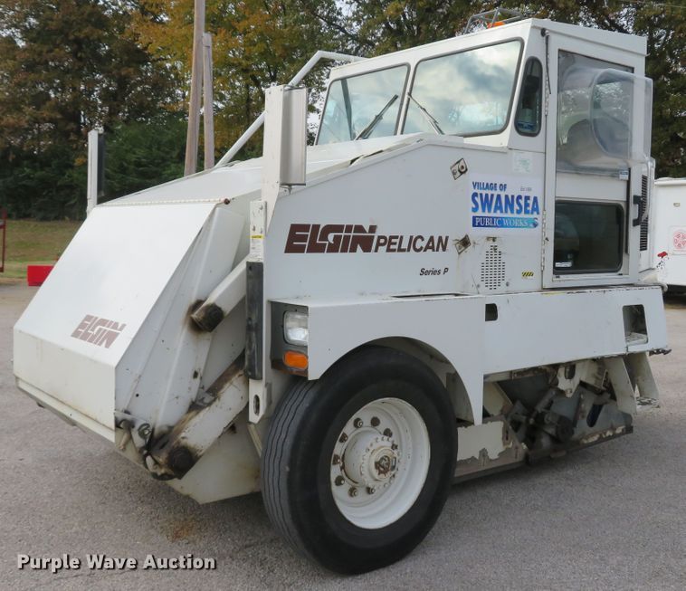 image for item FP9443 1999 Elgin Pelican Series P  street sweeper