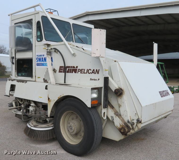 image for item FP9443 1999 Elgin Pelican Series P  street sweeper