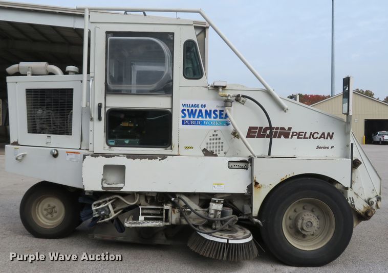 image for item FP9443 1999 Elgin Pelican Series P  street sweeper