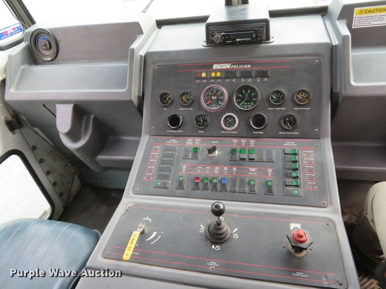 image for item FP9443 1999 Elgin Pelican Series P  street sweeper