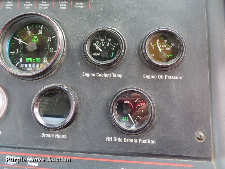 image for item FP9443 1999 Elgin Pelican Series P  street sweeper