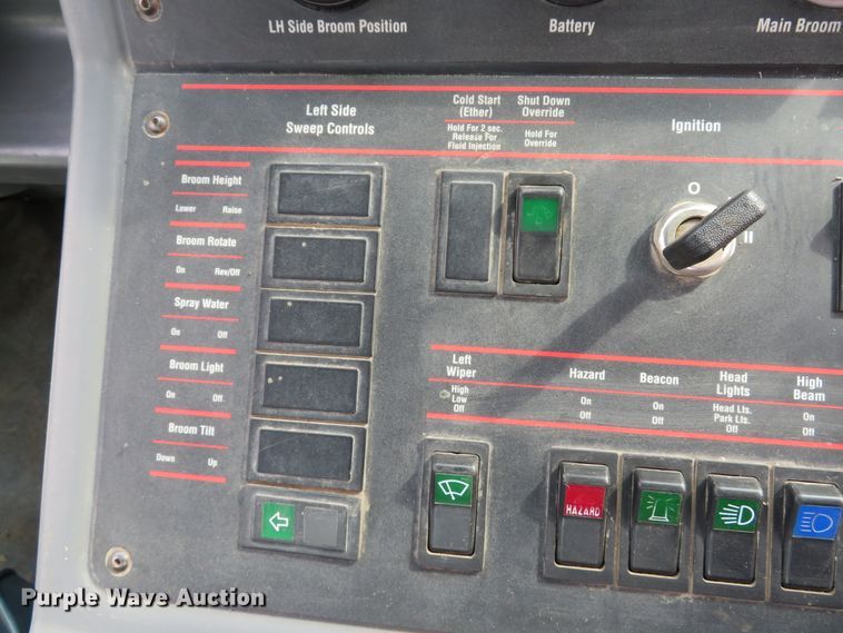 image for item FP9443 1999 Elgin Pelican Series P  street sweeper