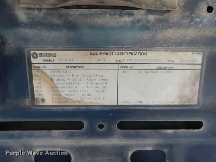 image for item GS9819 2000 Dodge Ram 1500  Club Cab pickup truck